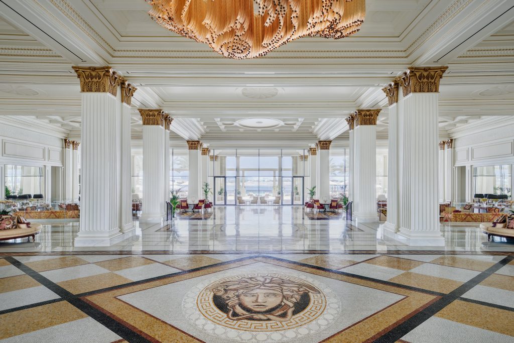 At home with Versace Signatureoman