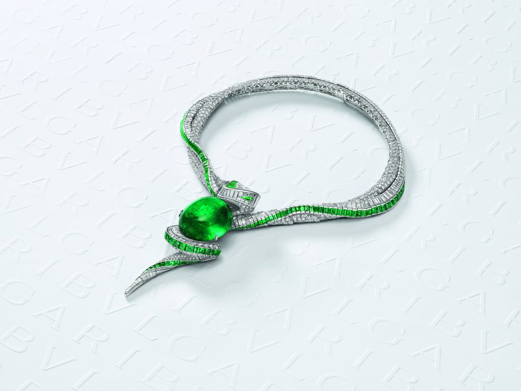 See How Bulgari Created a 93.83-Carat Emerald Necklace Worn by