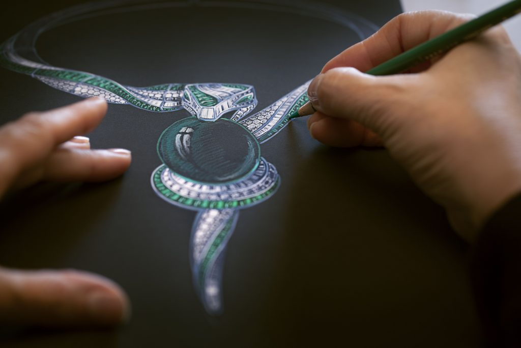 See How Bulgari Created a 93.83-Carat Emerald Necklace Worn by